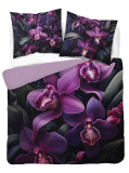 Francouzské povlečení Orchidej 220/200, 2x70/80