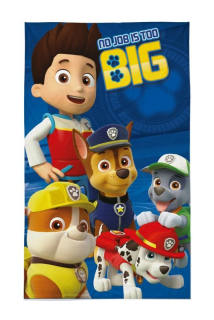 Dětský ručník Paw Patrol no job 50/30